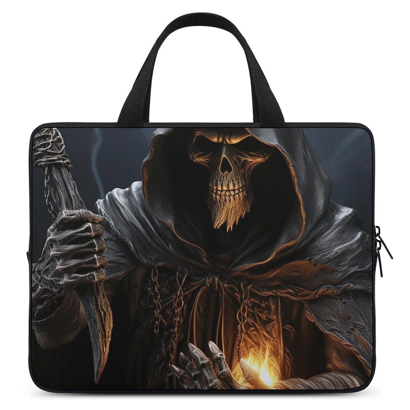 Bolso para laptop mujer LYHVSFZQ — Estampado Grim Reaper