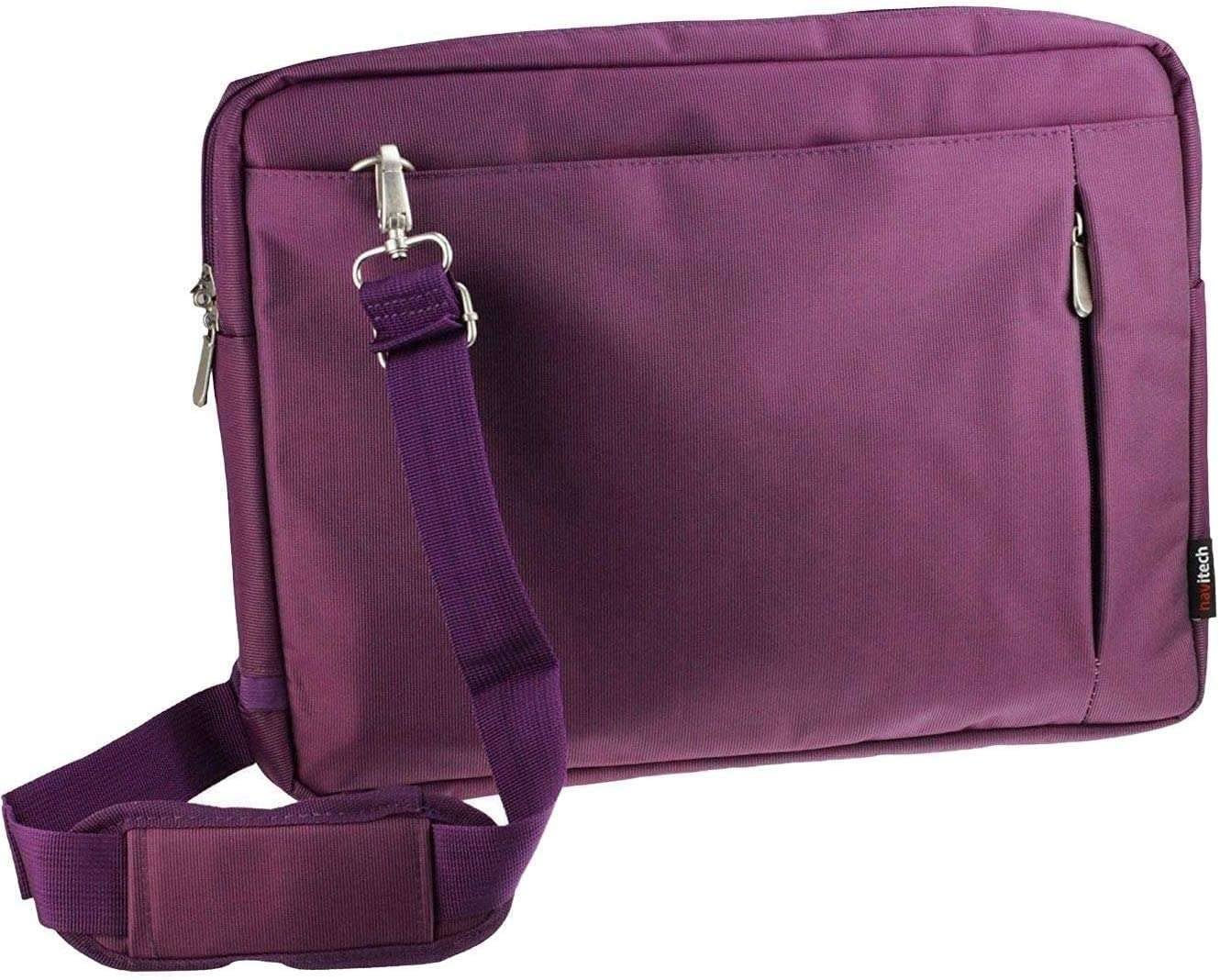 Navitech Bolsa Resistente al Agua Morada - GPD Pocket 3 (8\")