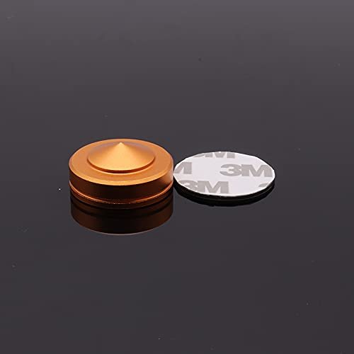 Picos de Aluminio HiFi para Bocinas — 4 piezas Dorado