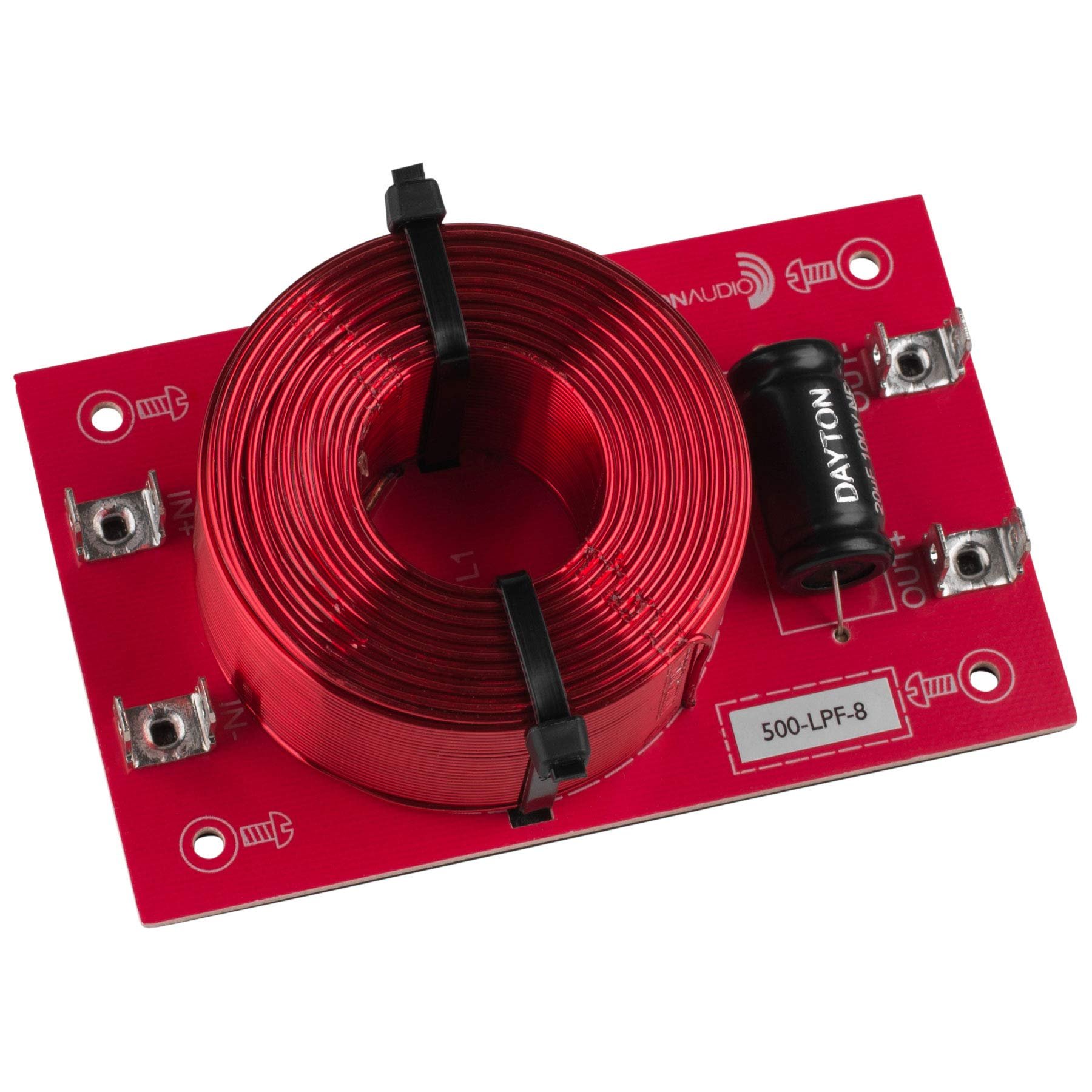 Dayton Audio 500-LPF-8 Filtro Paso Bajo 500 Hz 12 dB/oct