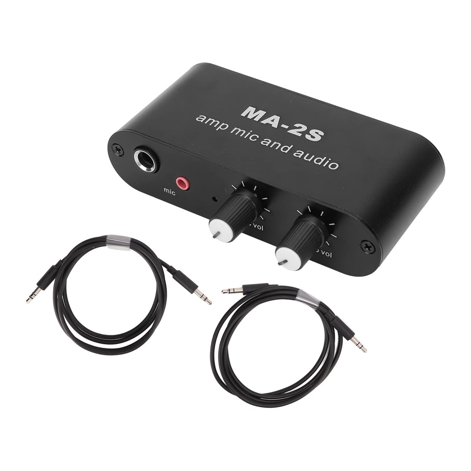 Preamplificador estéreo compacto 3 salidas 3.5 mm
