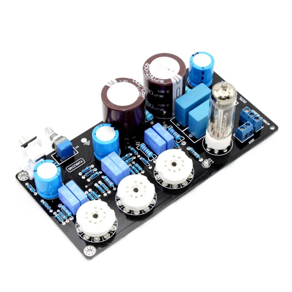 Preamplificador Válvulas HiFi 6N4×3+6Z4 (con 6Z4)