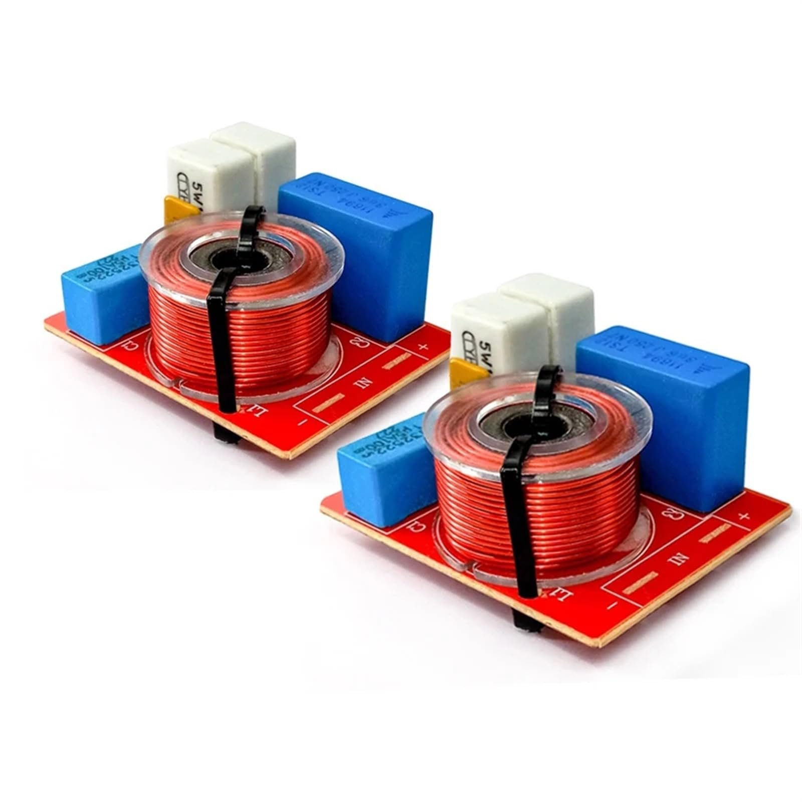 JOTXAW 2 piezas Divisores de Frecuencia 2 Vías 60W