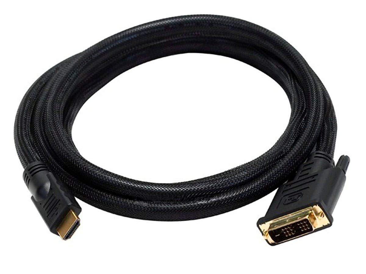 Monoprice Cable adaptador HDMI a DVI‑D, CL2, 6 pies