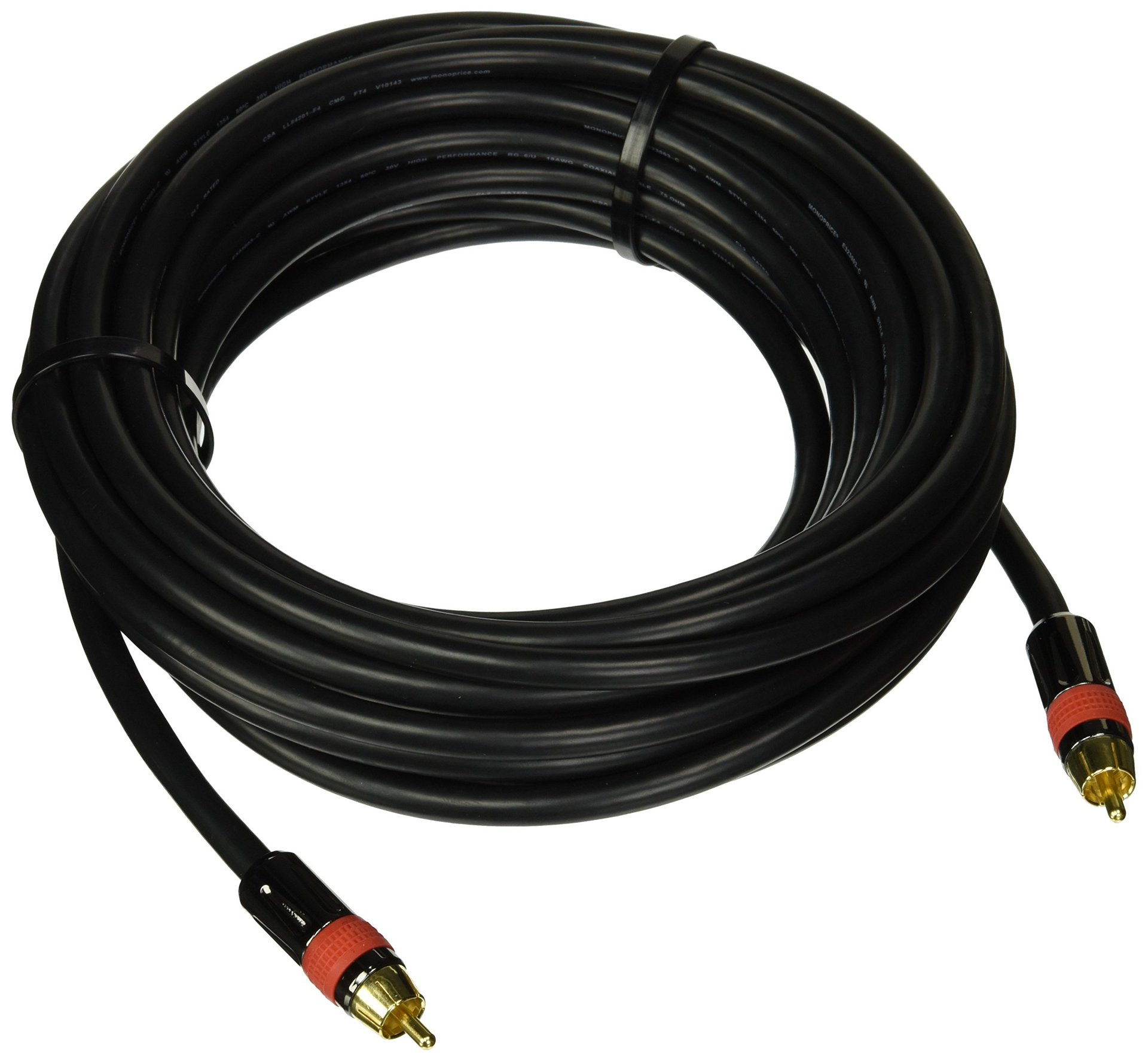 Monoprice 2683 Cable coaxial RCA 25' RG6/U 75Ω