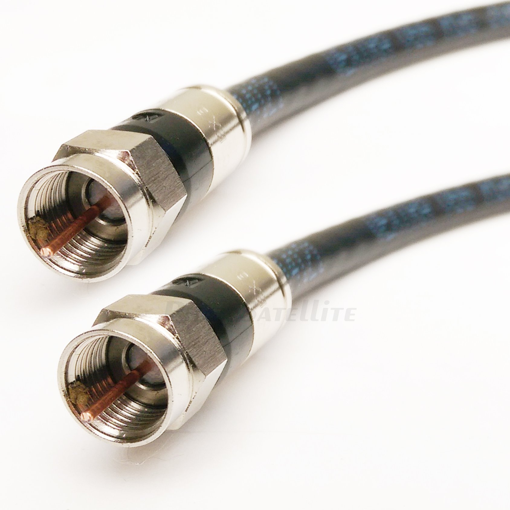 PHAT SATELLITE Cable Subterráneo RG6 90ft con Conectores