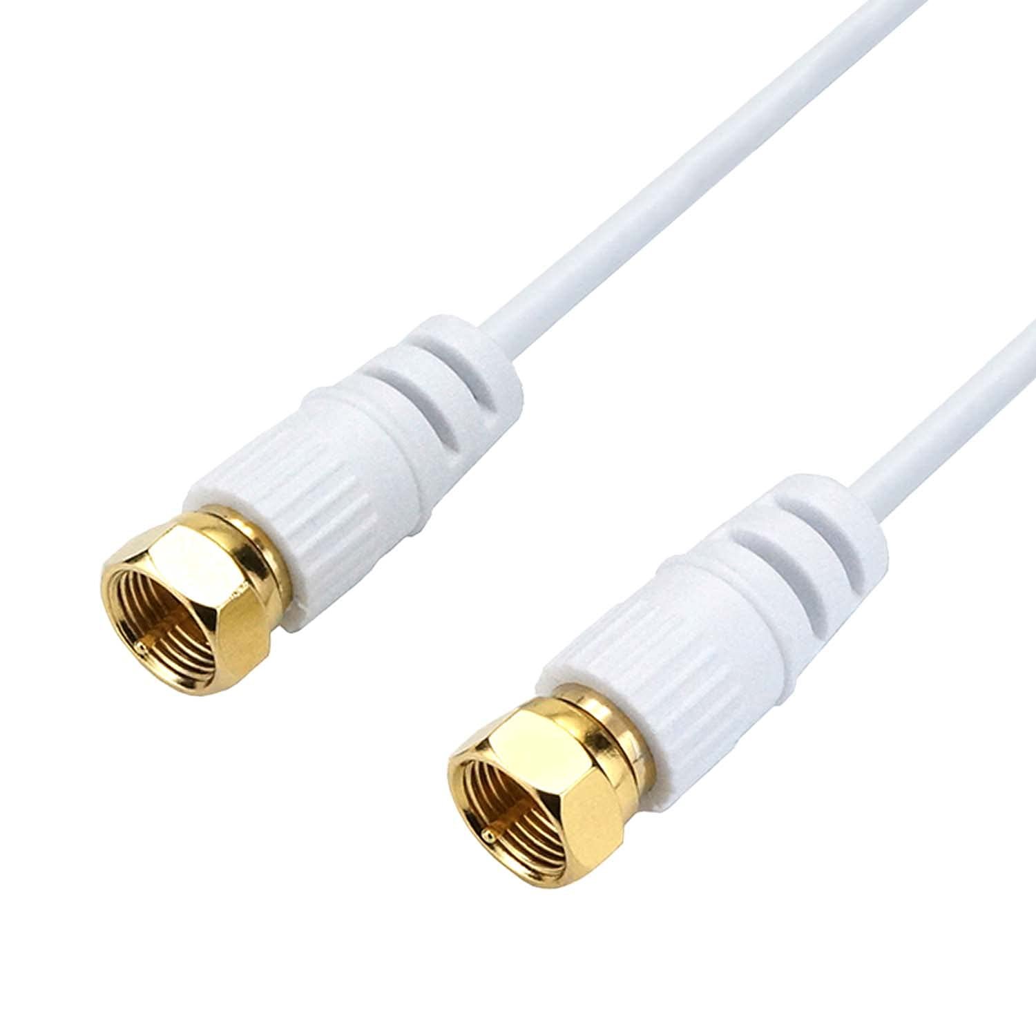 HORIC AC15-479WH Cable antena ultrafino 1.5 m 4K/8K