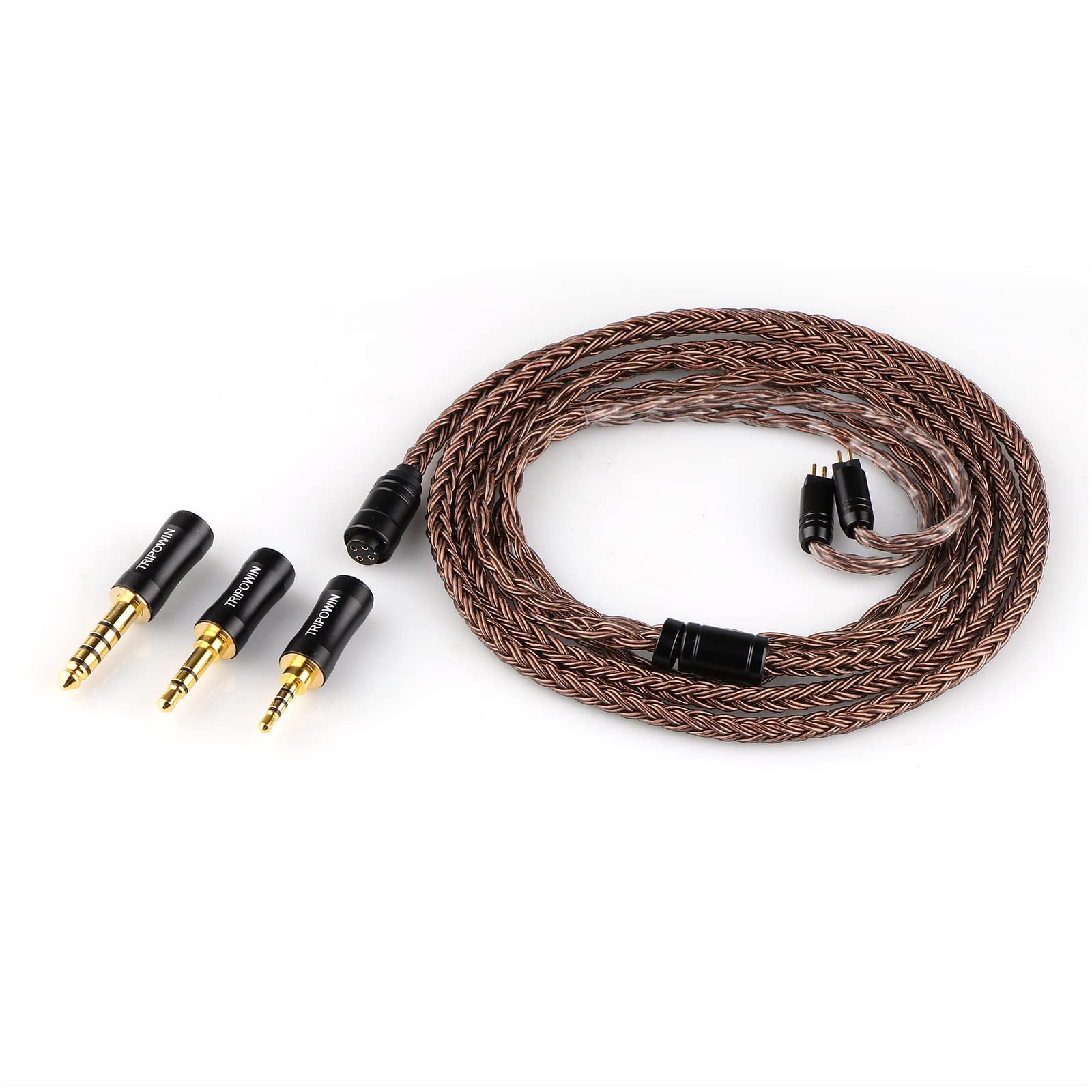 Linsoul Tripowin Amber 32AWG OFC Cable IEM 2pin