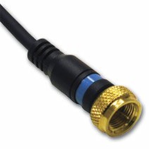 Cable coaxial mini F-Type de 25 ft