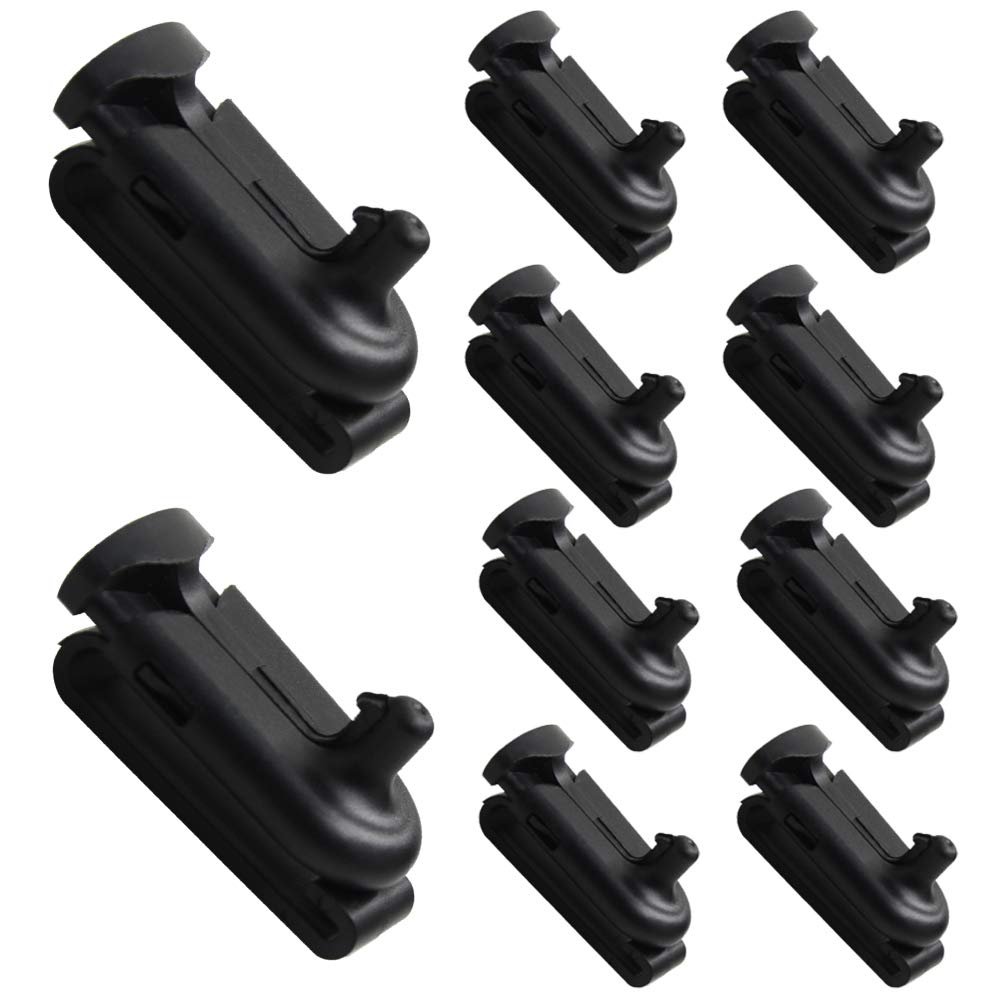 TENQ Clip giratorio NTN9392B para Motorola (10 pzas)