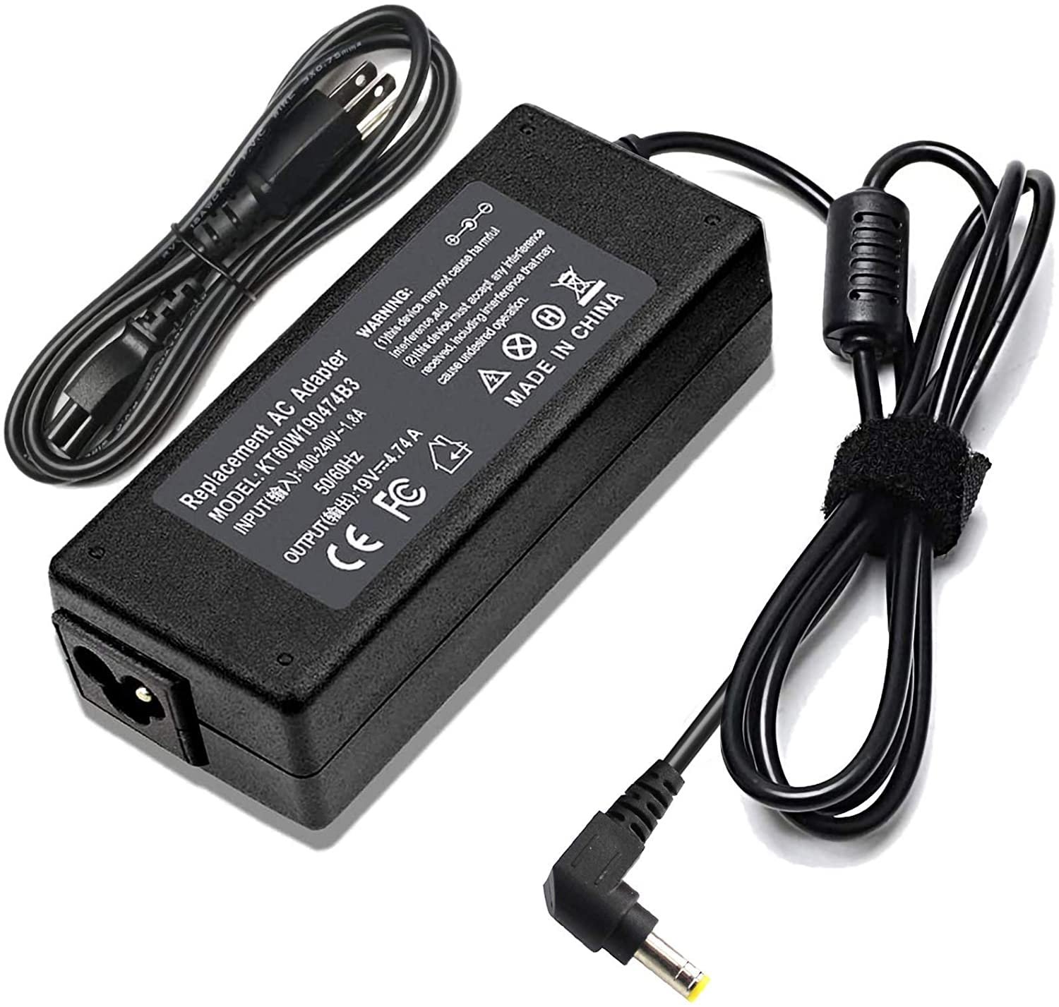 Adaptador AC para Toshiba Satellite y Tecra 19V 90W