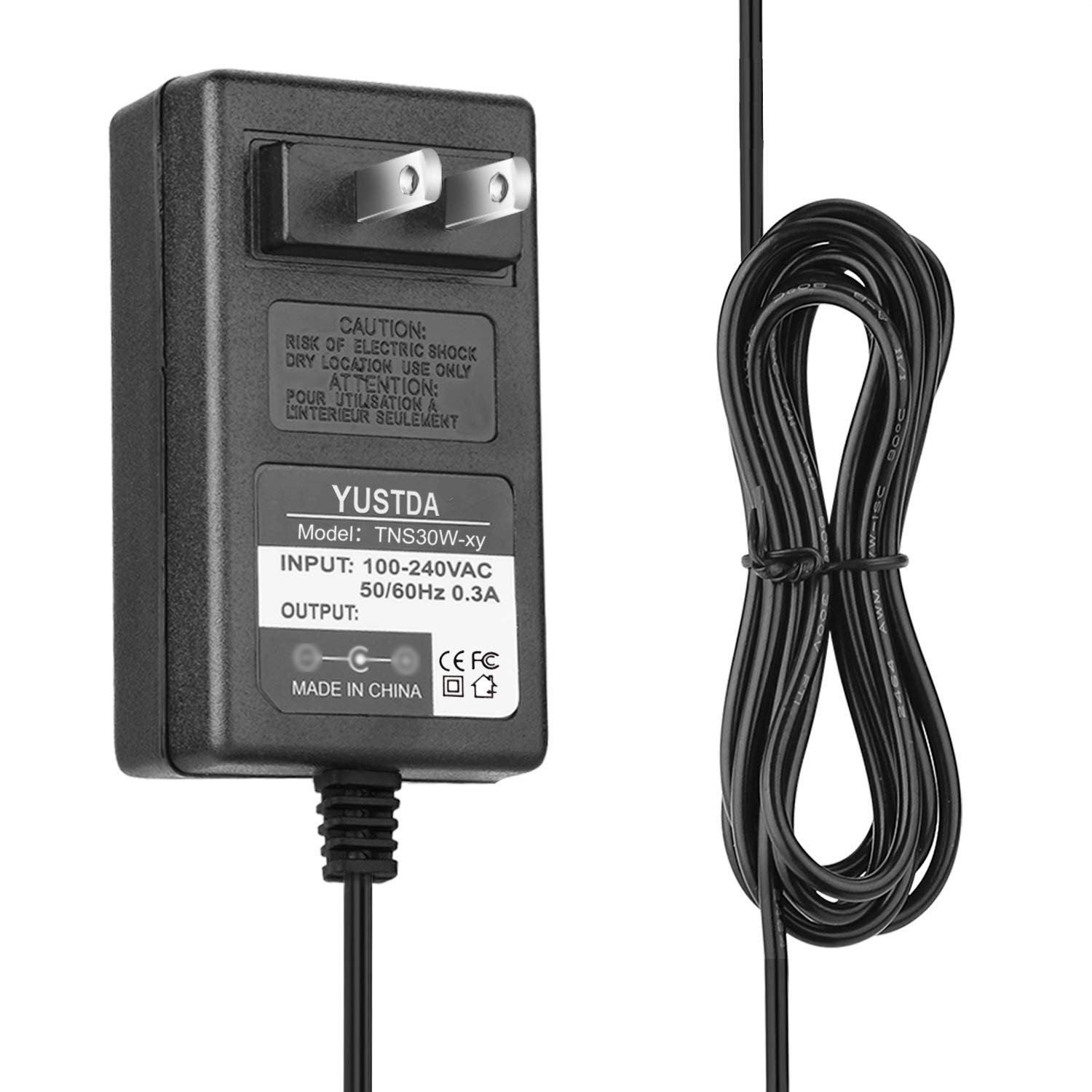 Yustda Adaptador AC/DC para Evoo EV-C-125-3