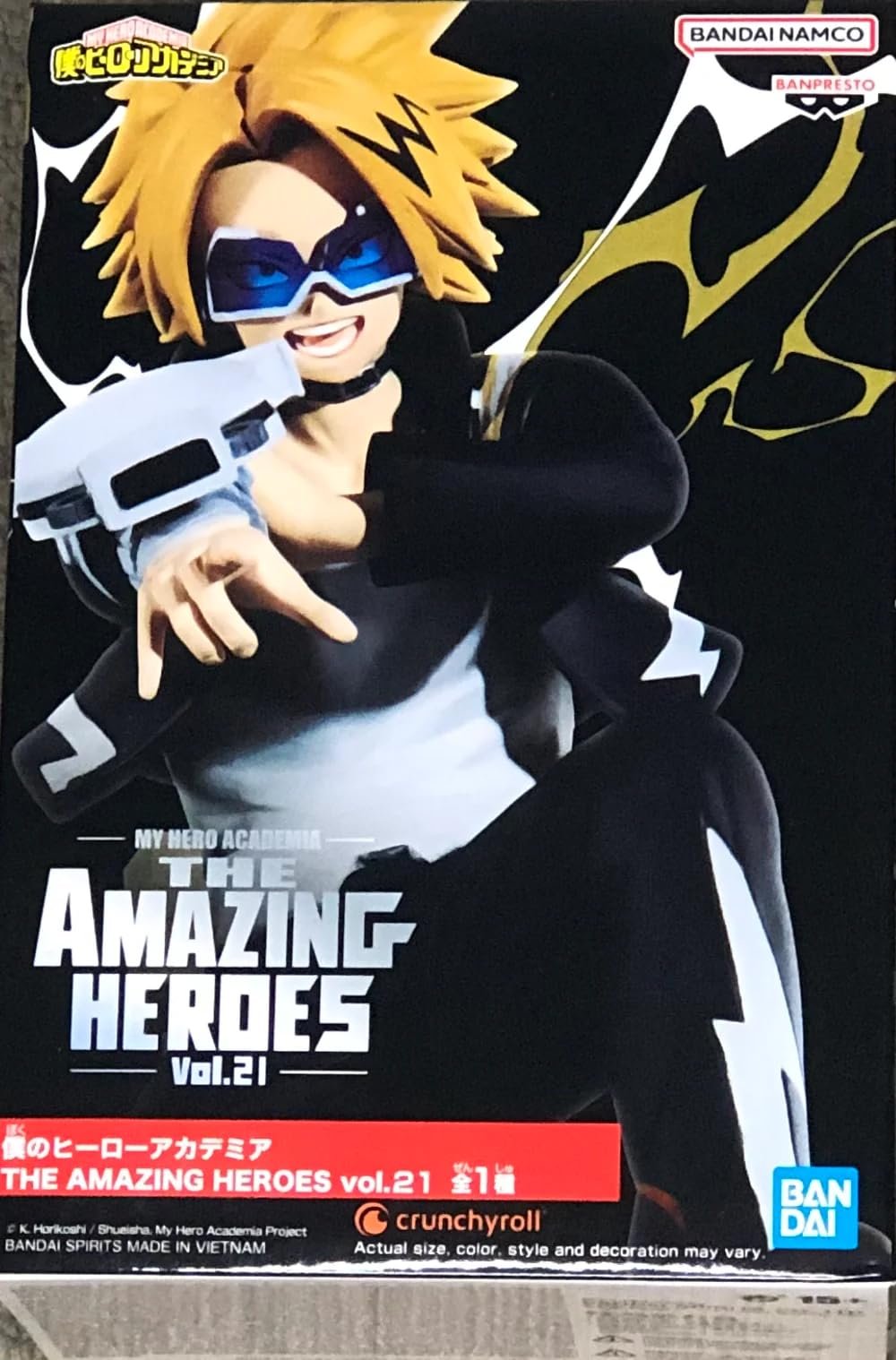 Banpresto Figura Denki Kaminari — My Hero Academia