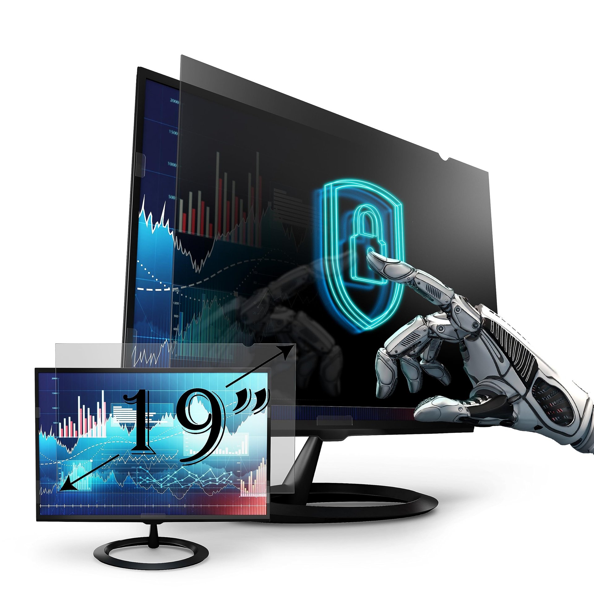 Filtro de privacidad 19'' para monitor 16.1×10.1
