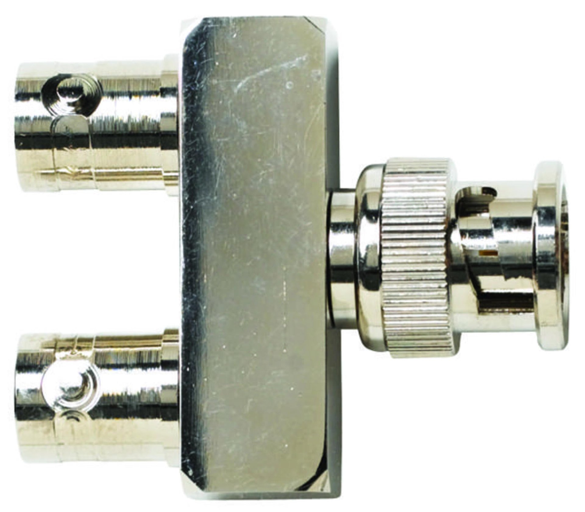 Pomona 6754 Adaptador BNC F/M/F 75 Ω (Paquete 5)