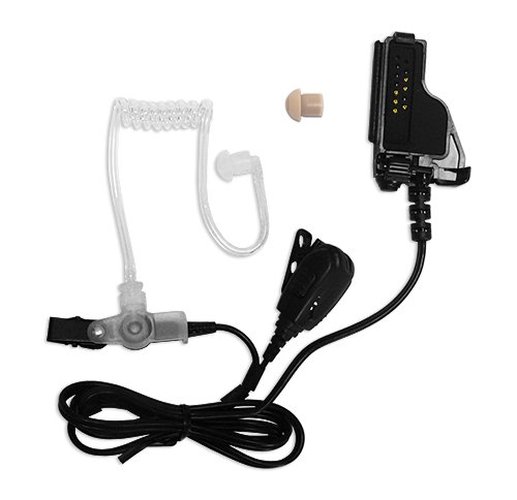 Micrófono de solapa Titan Hawk para radios Motorola