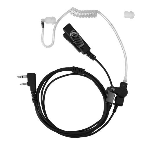Banshee Auricular Tubo Acústico PTT para Kenwood TK-3230