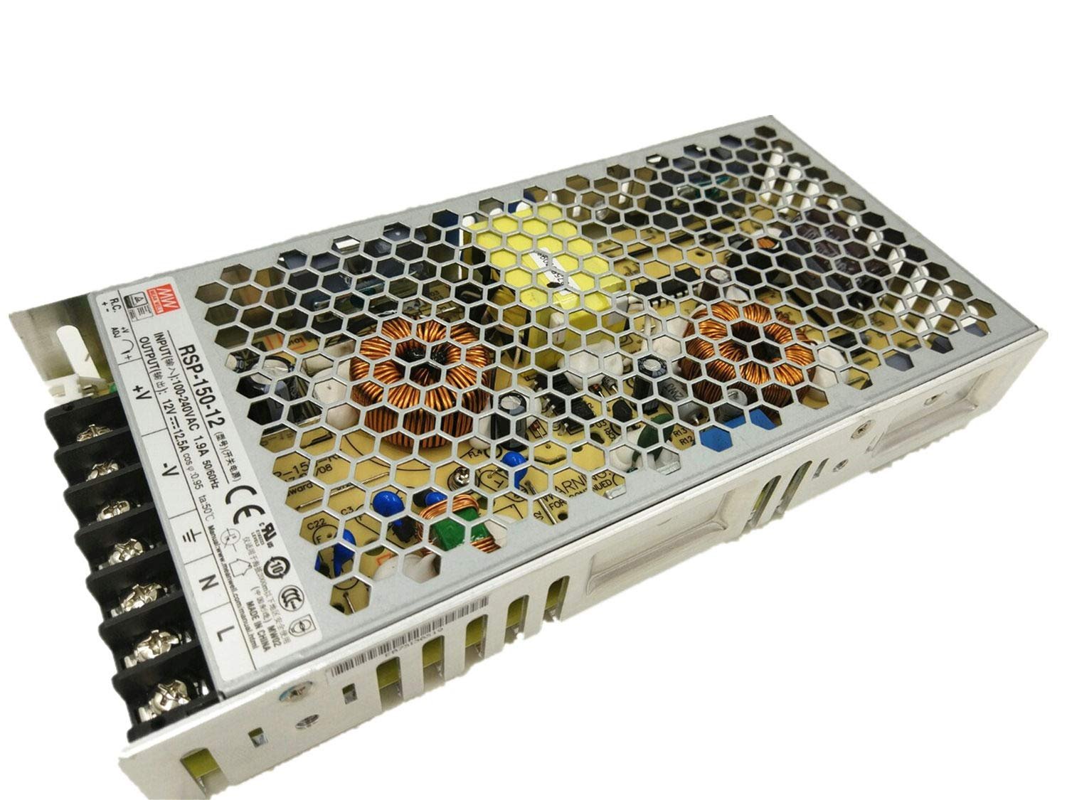 Fuente Meanwell RSP-150-27 150W 27V 5.6A bajo perfil