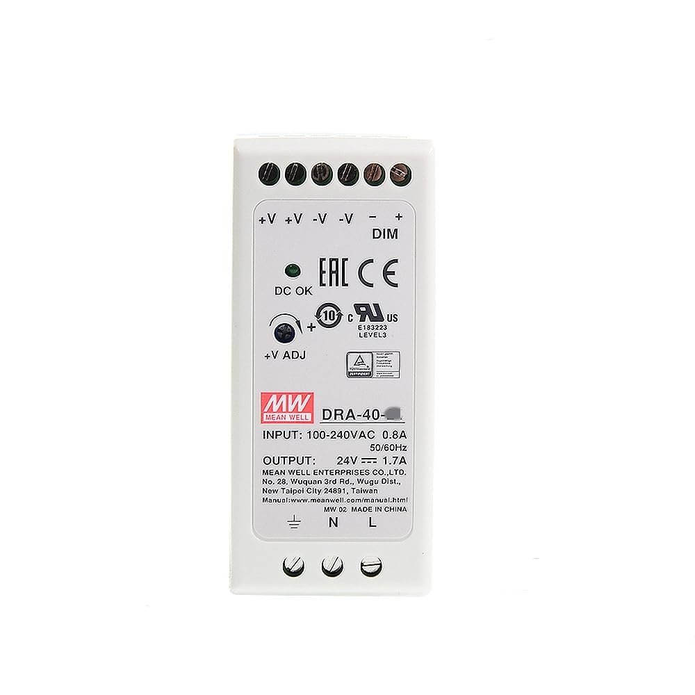 Mean Well DRA-40-12 Fuente conmutada 40W 3.34A