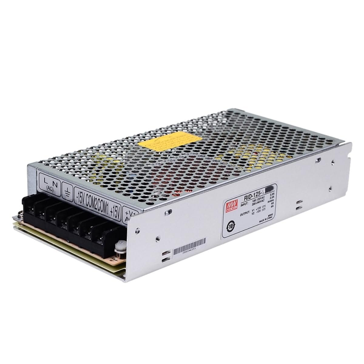 Mean Well RID-125-1205 125W 12V/5V Fuente AC-DC