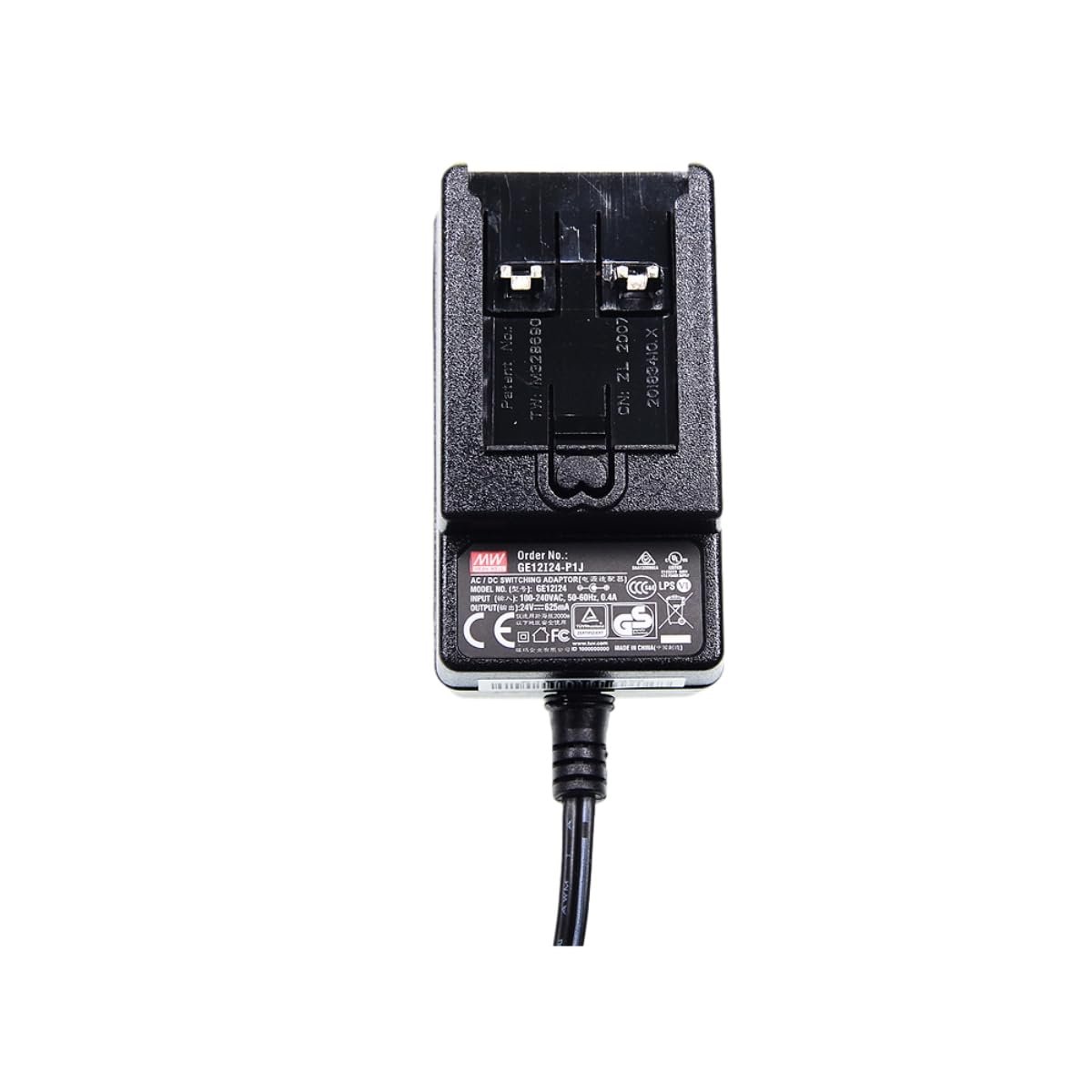 Adaptador de corriente Mean Well GE12I09-P1J 12W 1.33A