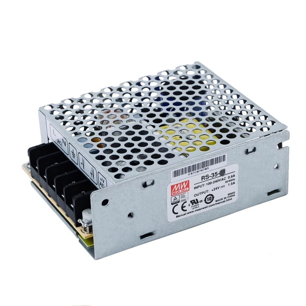 Mean Well RS-35-5 — Fuente conmutada 35W 7A
