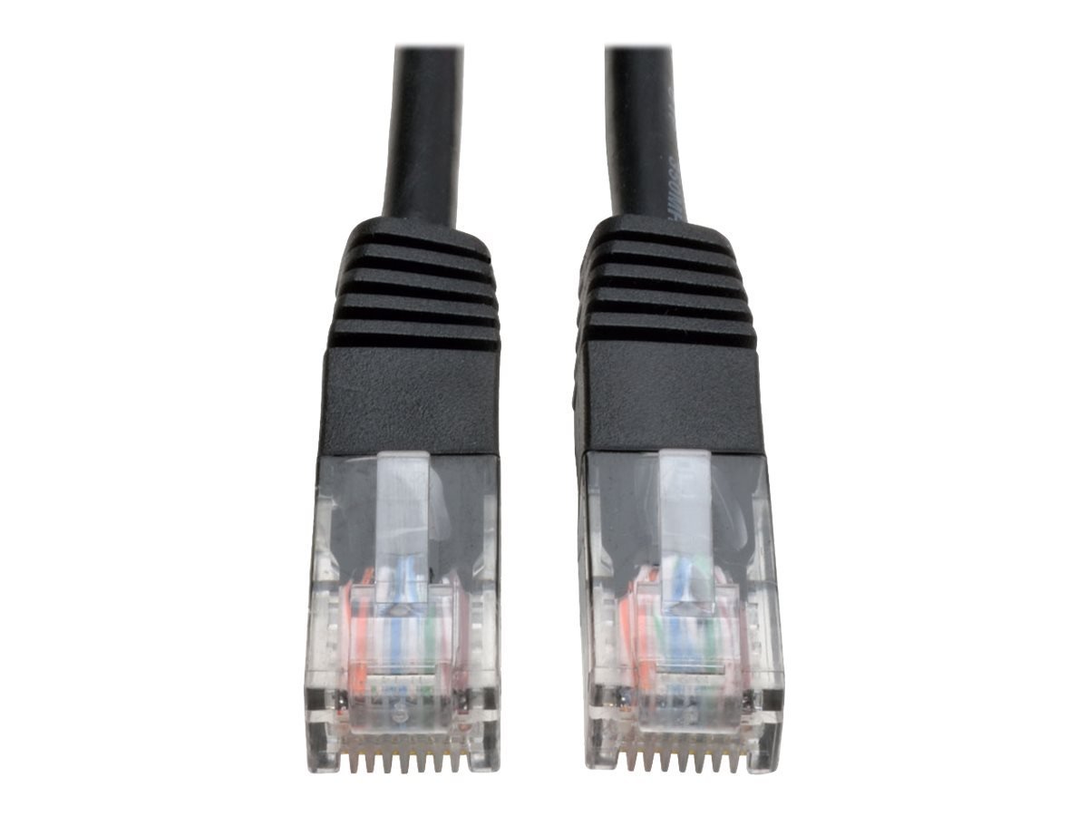 Tripp Lite Cat5e 350MHz RJ45 M/M 50-ft Negro