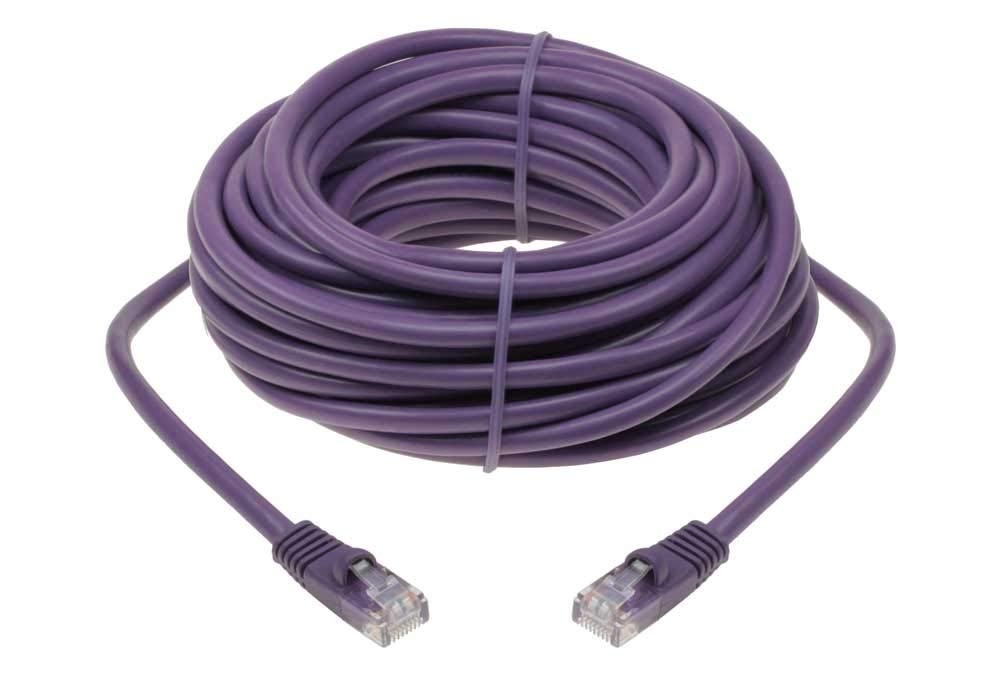Cable Ethernet Cat5e UTP 50ft - Morado
