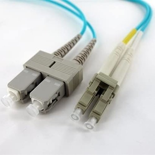 Axiom Cable Fibra Óptica Multimodo LC–SC OM4 5 m