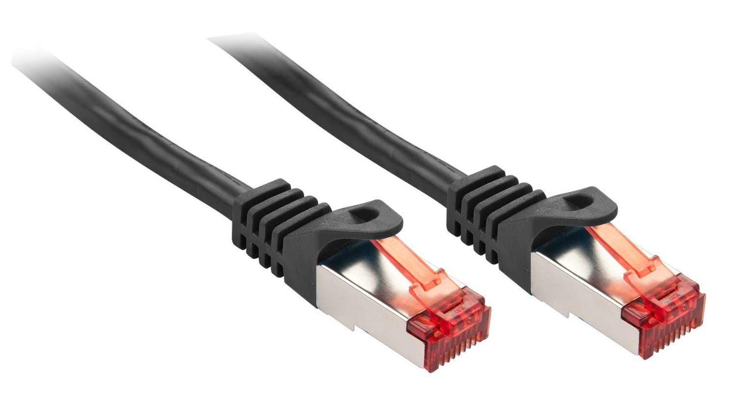 LINDY 47374 Cable de Red Cat. 6 S/FTP 2 m Negro
