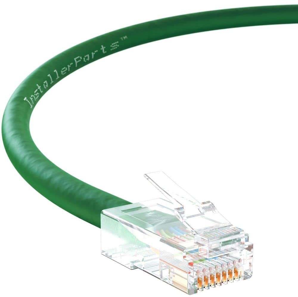 InstallerParts Cable Ethernet CAT5E UTP 100 ft Verde