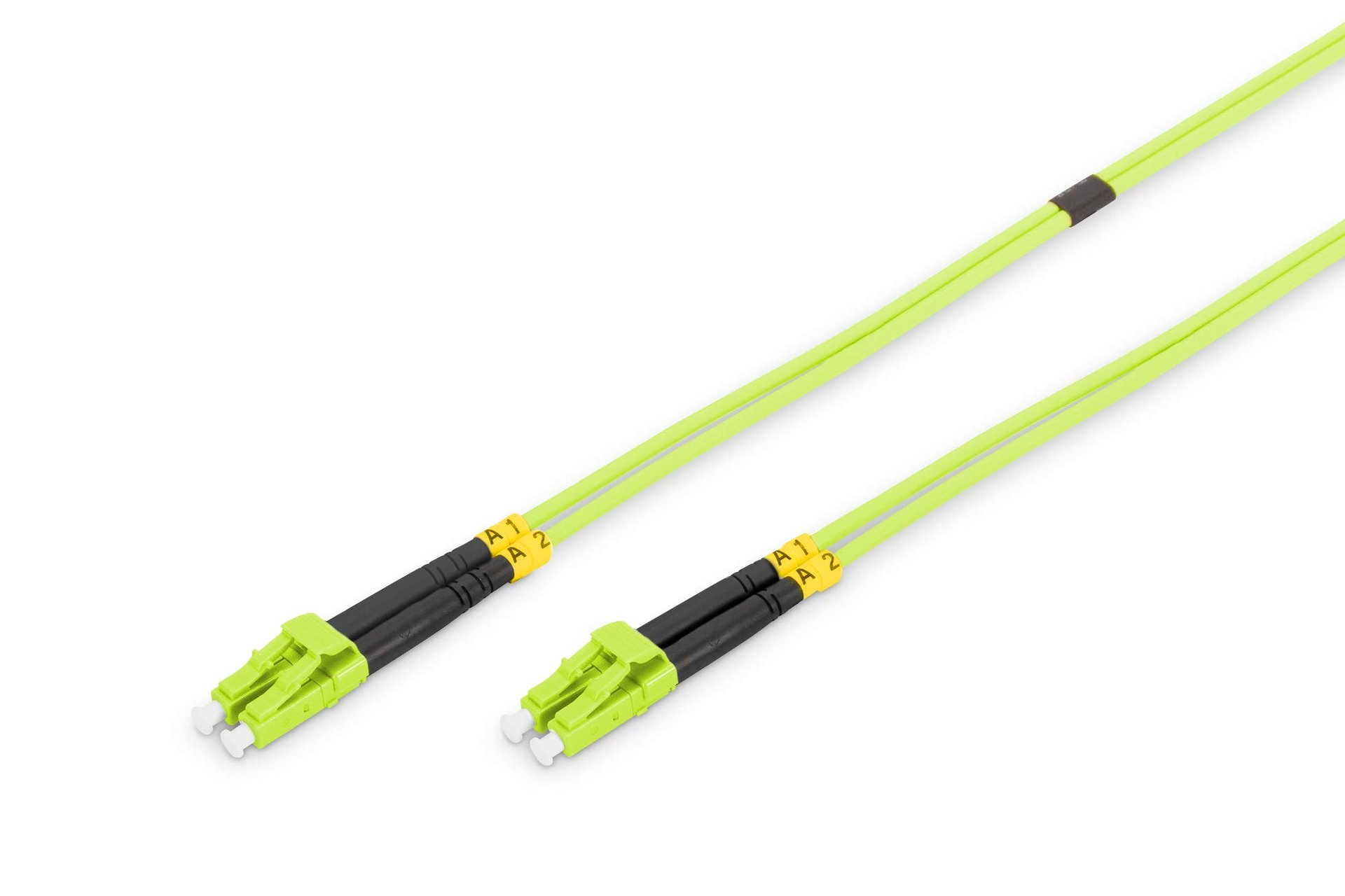 DIGITUS Cable fibra óptica OM5 2 m LC-LC Duplex
