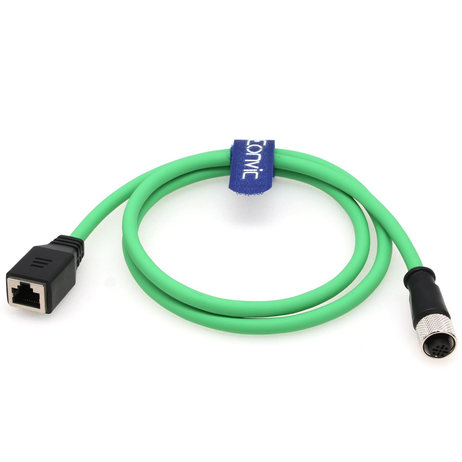 Eonvic Cable industrial Ethernet Cat6 M12 4P 2 m