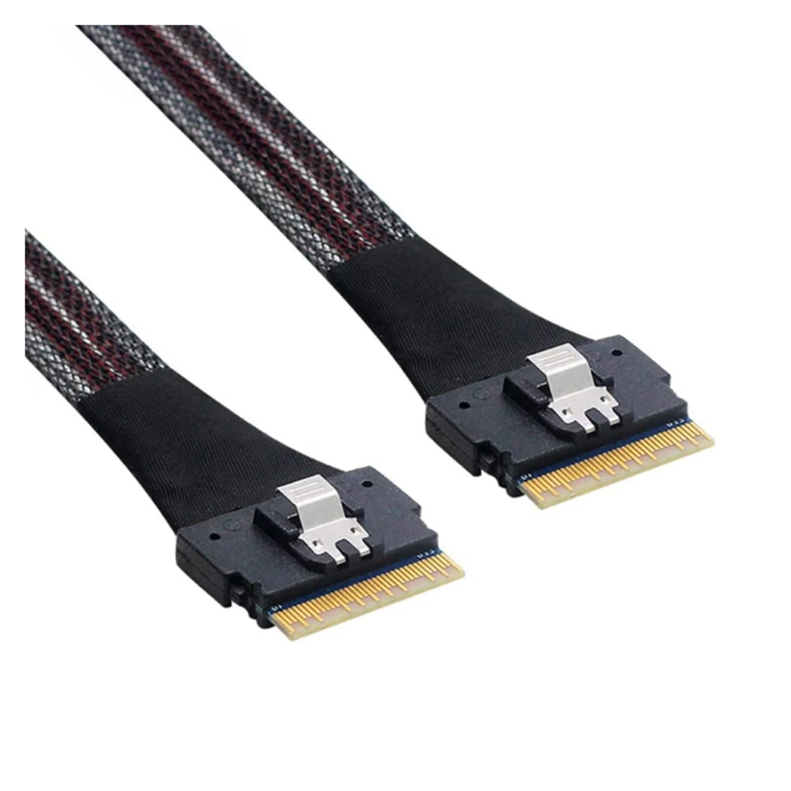 Boartechs SlimSAS SFF-8654 8X 74P 0.6mm sin blindaje 0.75 m