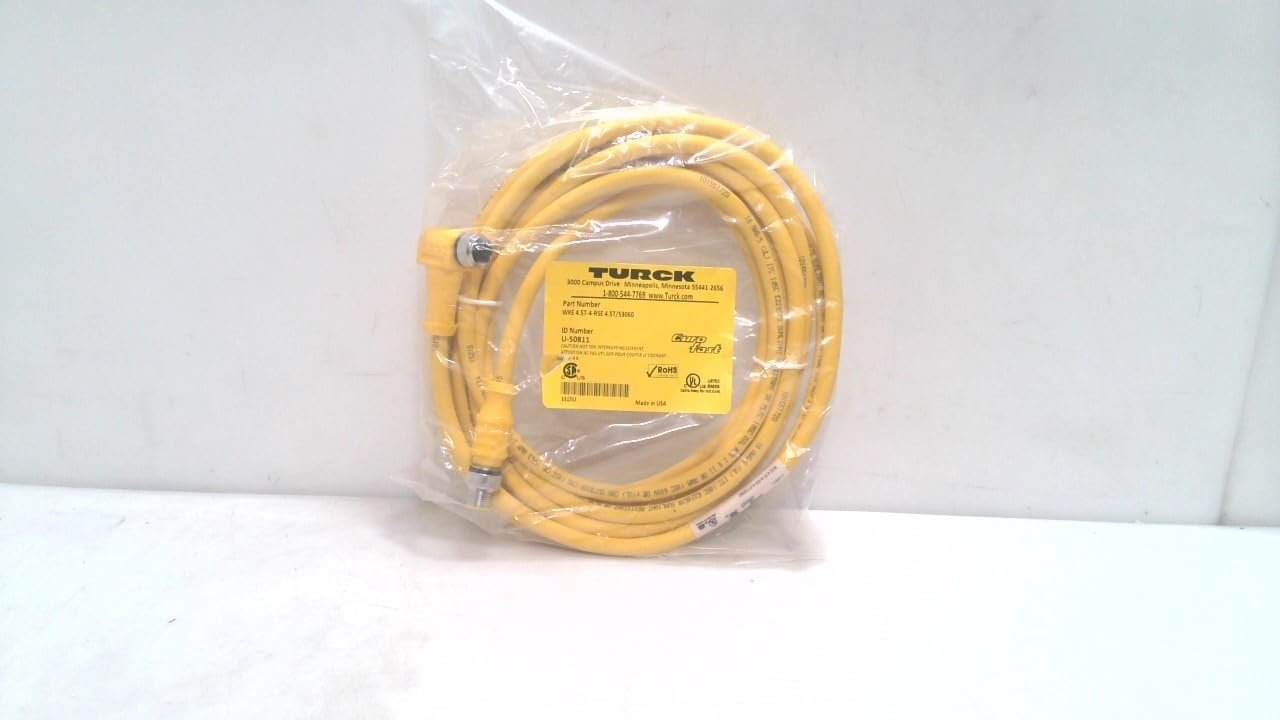 Turck WKE 4.5T-2-RSE Cable Eurofast M12 2 m