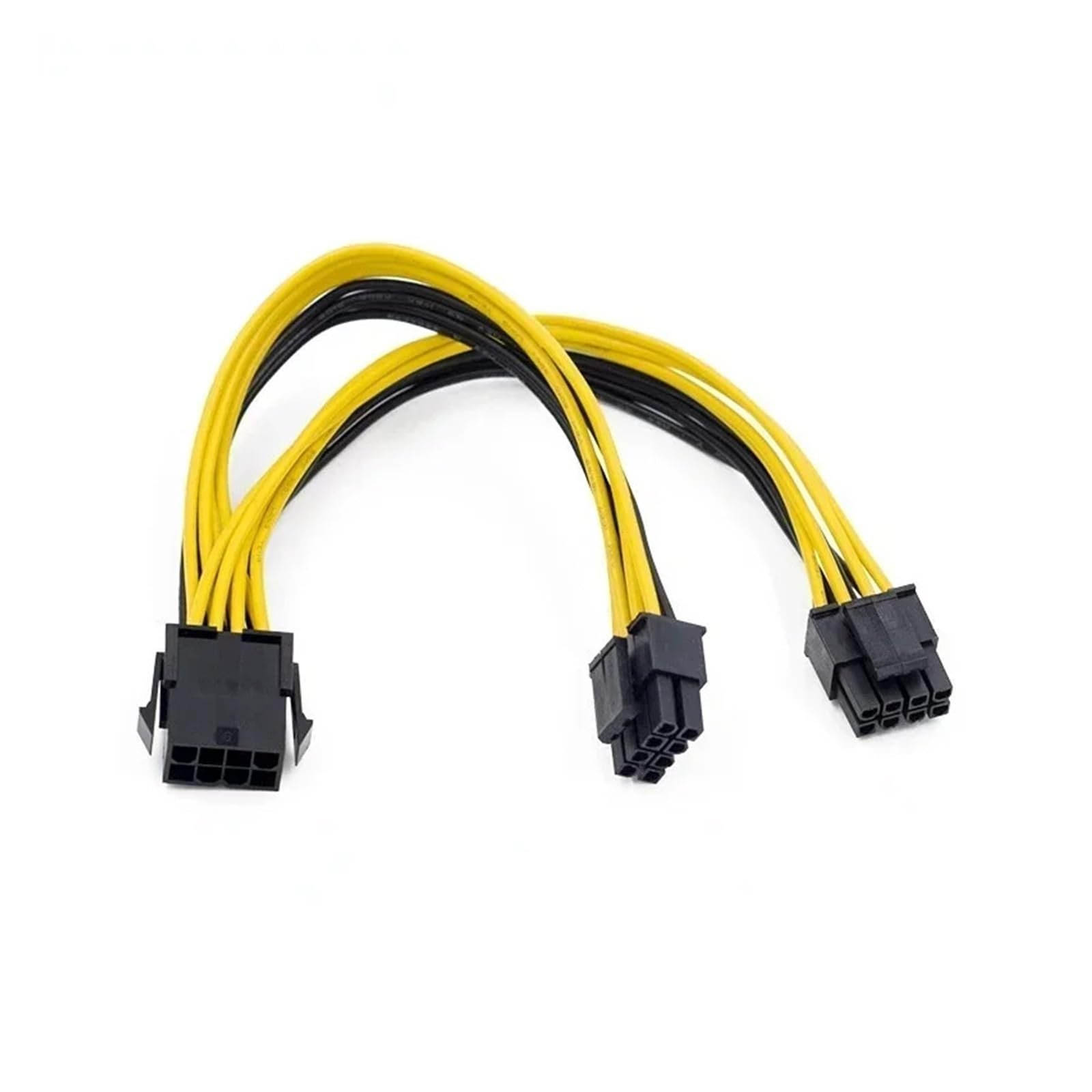 QWLEYCHN Cable divisor EPS 12V 8P hembra a 2×8P (4+4)