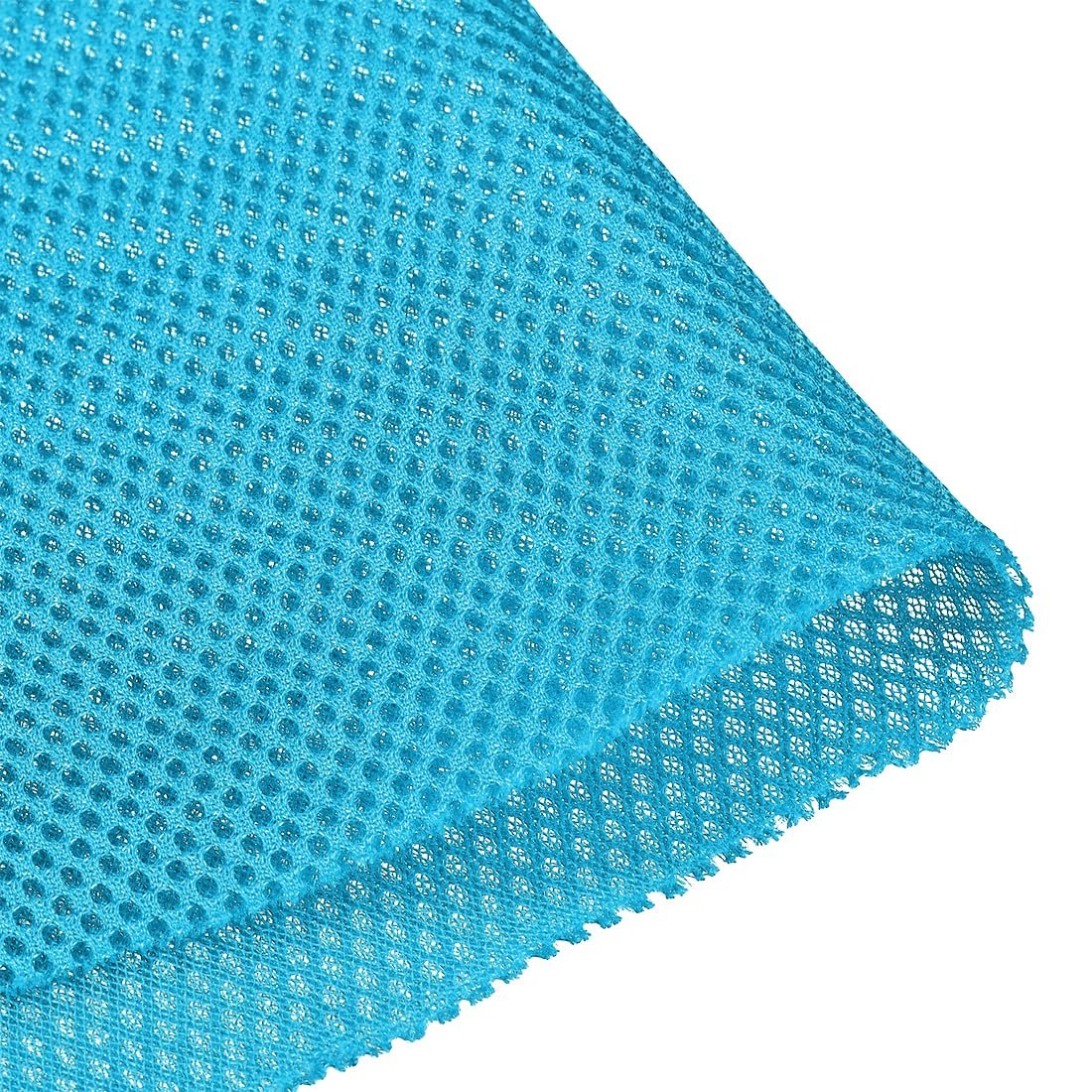 uxcell Tela para Rejilla de Bocina Azul 1 x 1.45 m