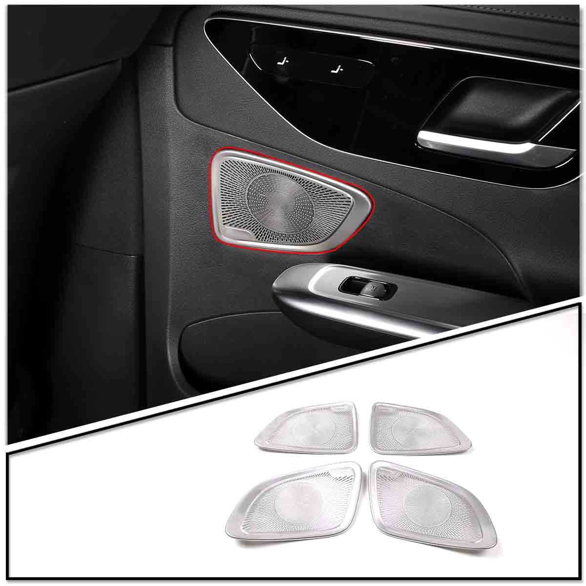 TINKI Rejillas de bocina para puerta Mercedes W206 (2022-23)