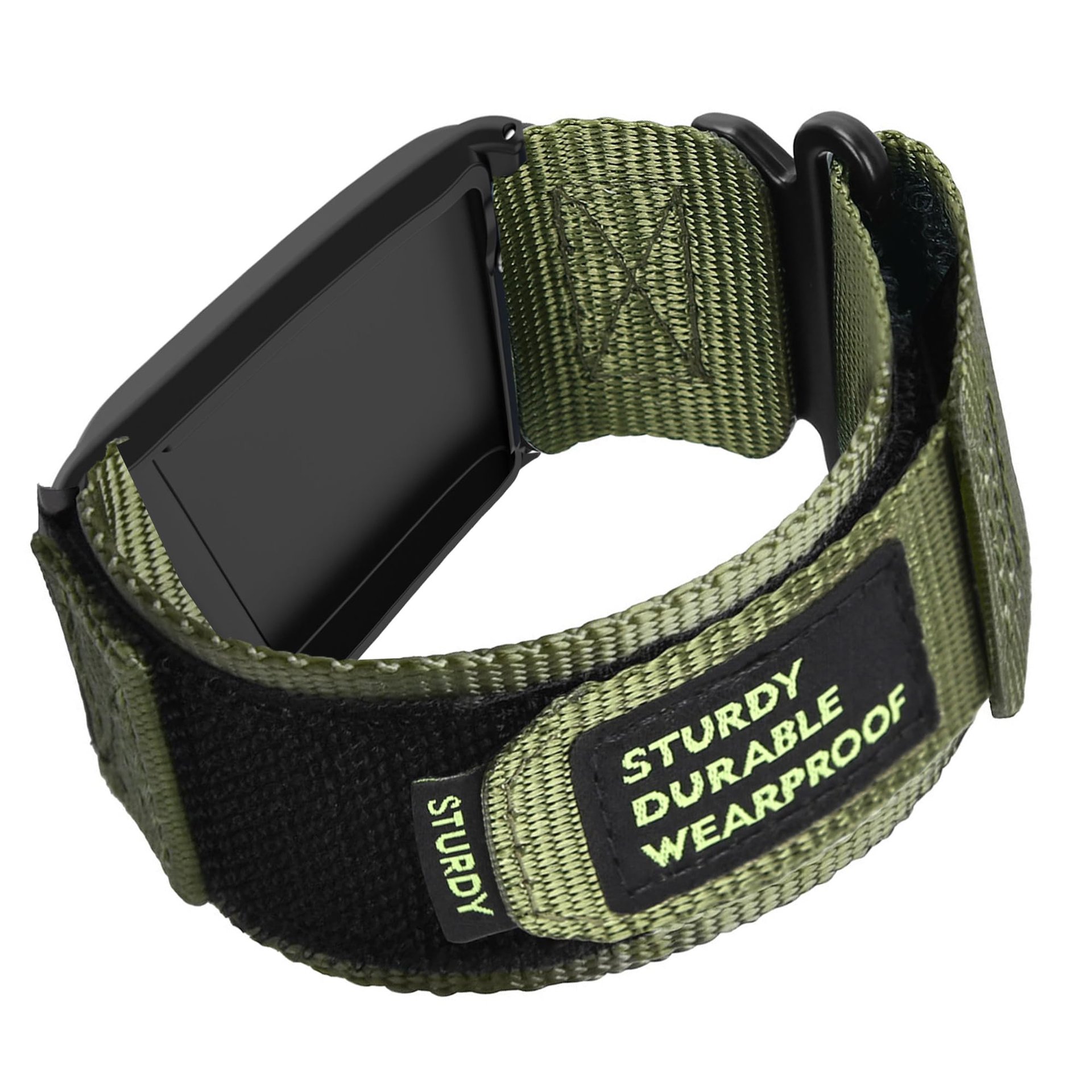 Lamshaw Correa Deportiva Nylon para WHOOP 4.0 (Verde)
