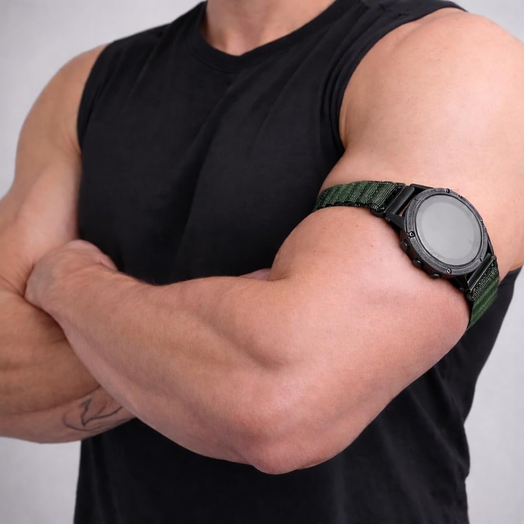 EKINGEEK Banda Brazo/Tobillo 20mm QuickFit Nylon