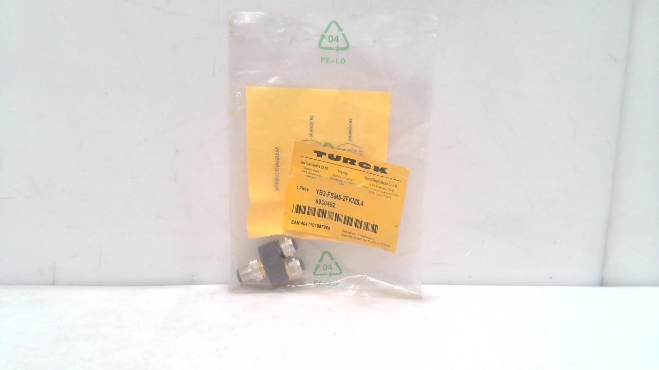 Turck Yb2-Fsm5-2Fkm5.4 Divisor en Y 2 vías
