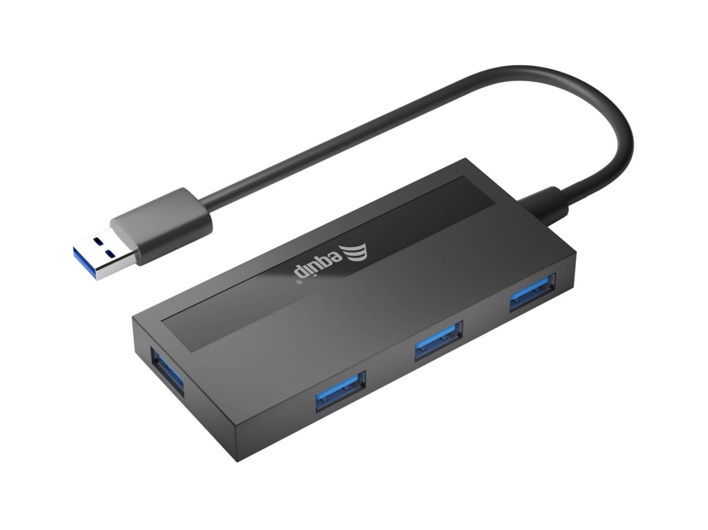 Hub Equip USB 3.0 4 puertos + adaptador USB-C