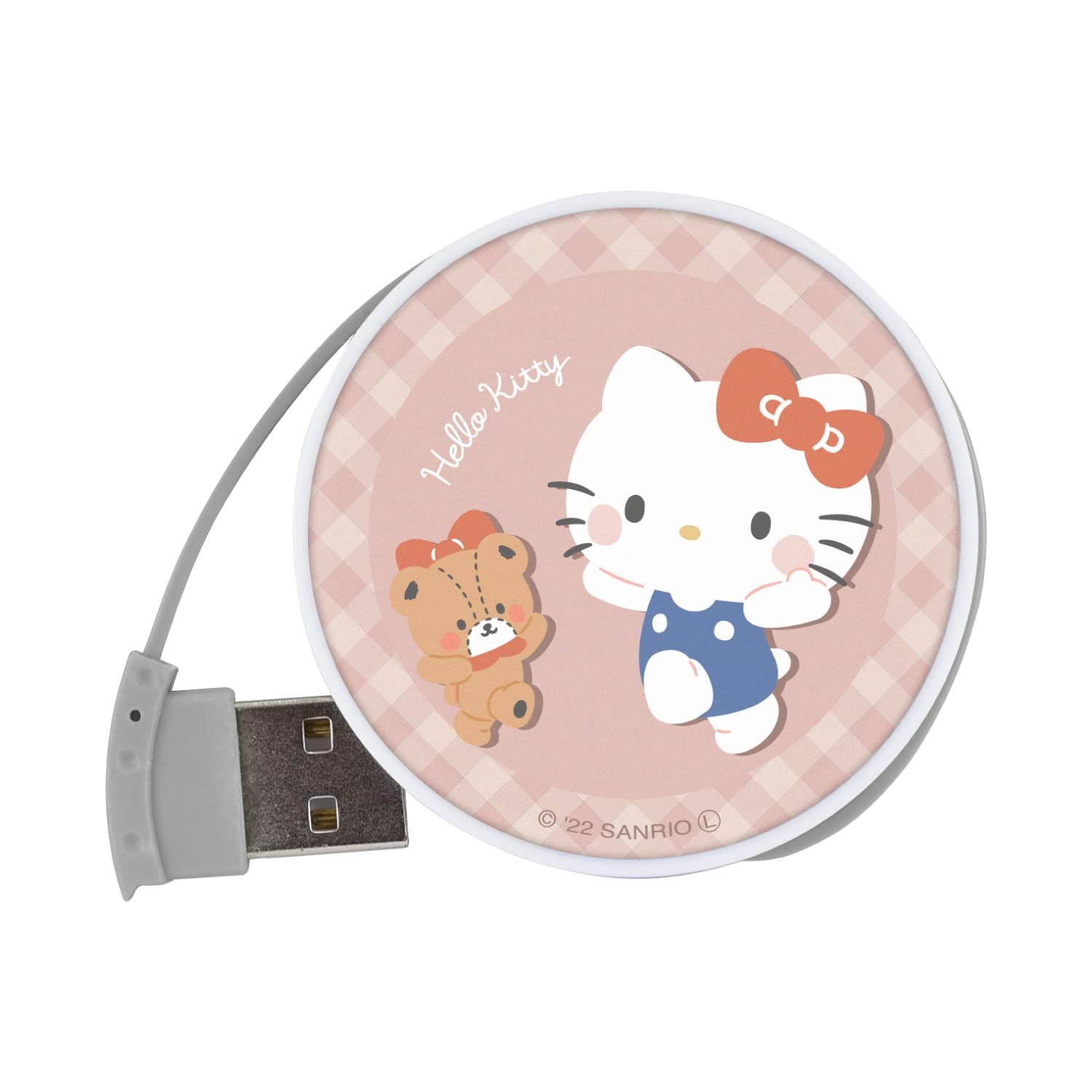 Hub USB redondo Gourmandise Hello Kitty SANG-246KT