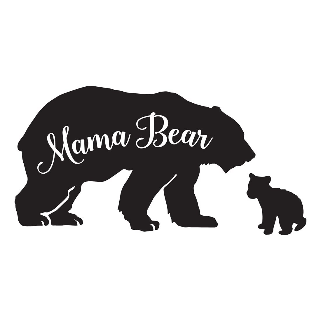 NBFU Mama Baby Bear Love Wildlife - Set 2