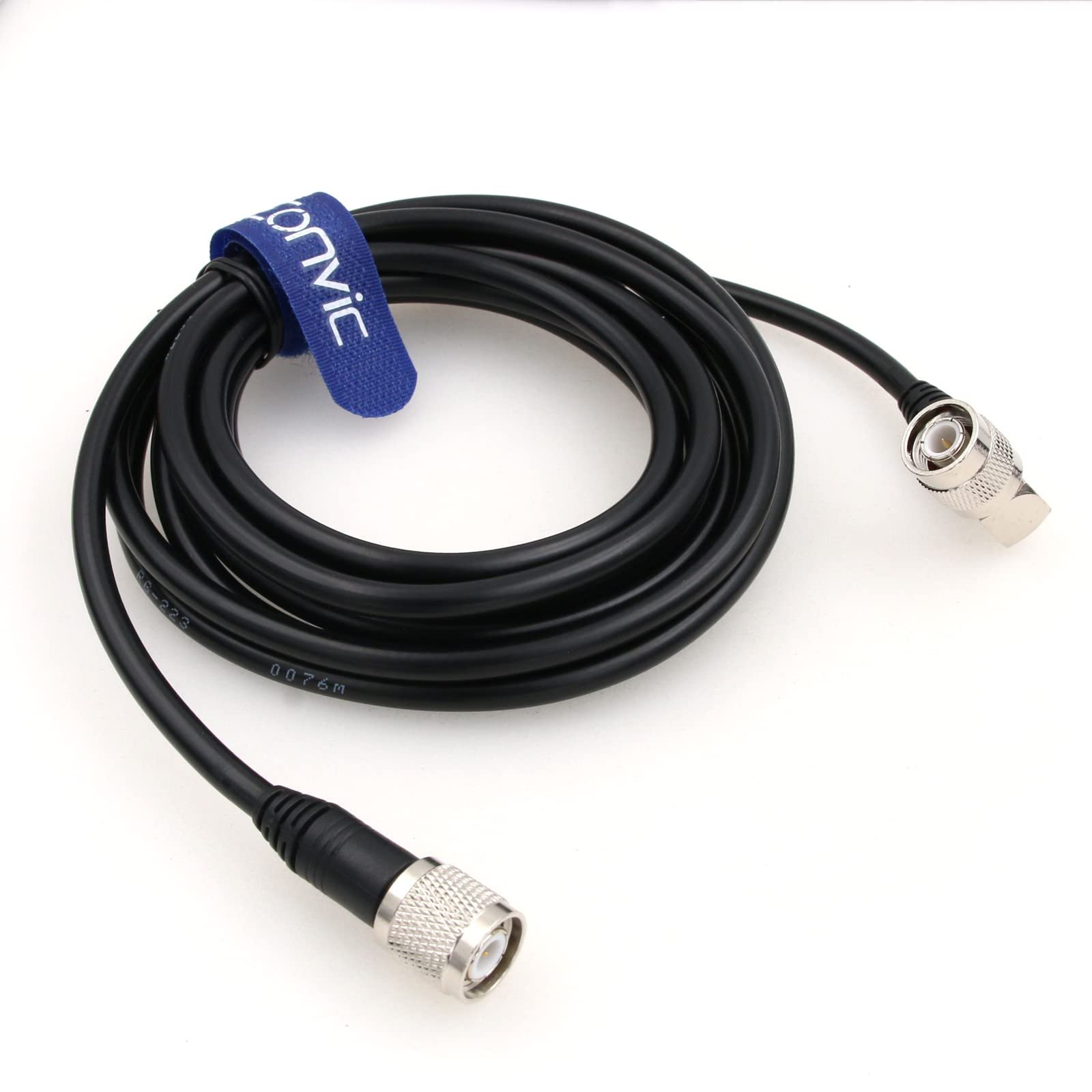 Cable antena GPS Eonvic TNC-TNC 90° RG223 2 m