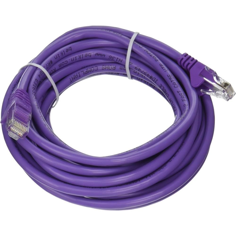 Belkin A3L791-15-PUR Cable RJ-45 15 FT