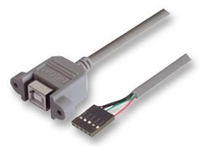 Ensamblaje de cable USB L-COM UPMB5-05M