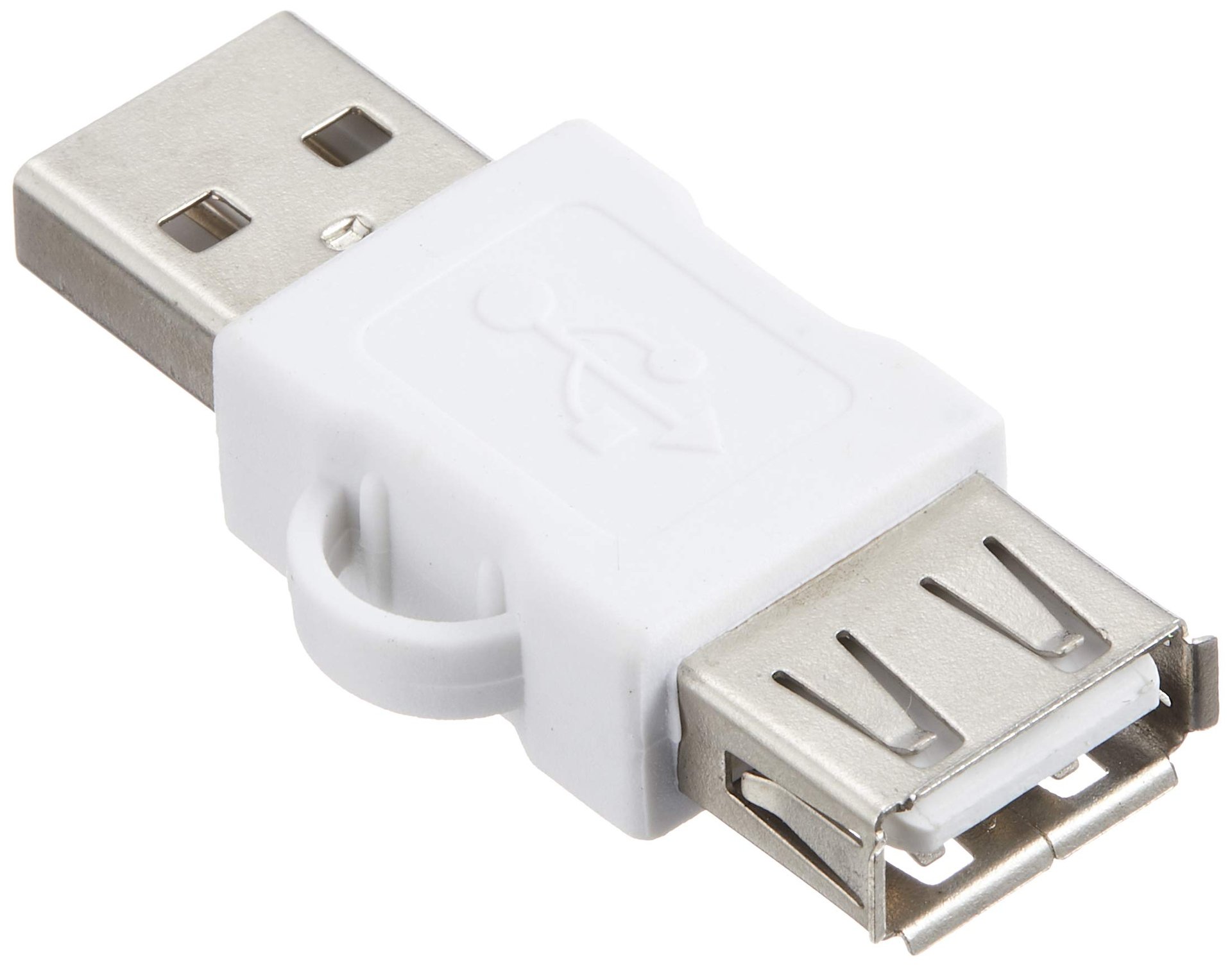 Adaptador Meijin USB A macho a hembra (solo energía)