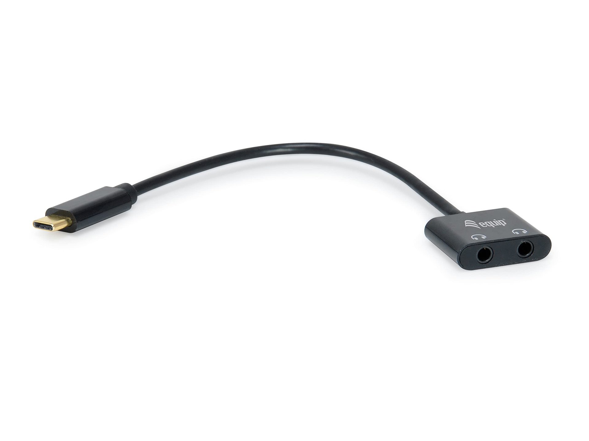 Equip 133469 Cable audio USB-C 0.15 m 2x3.5 mm