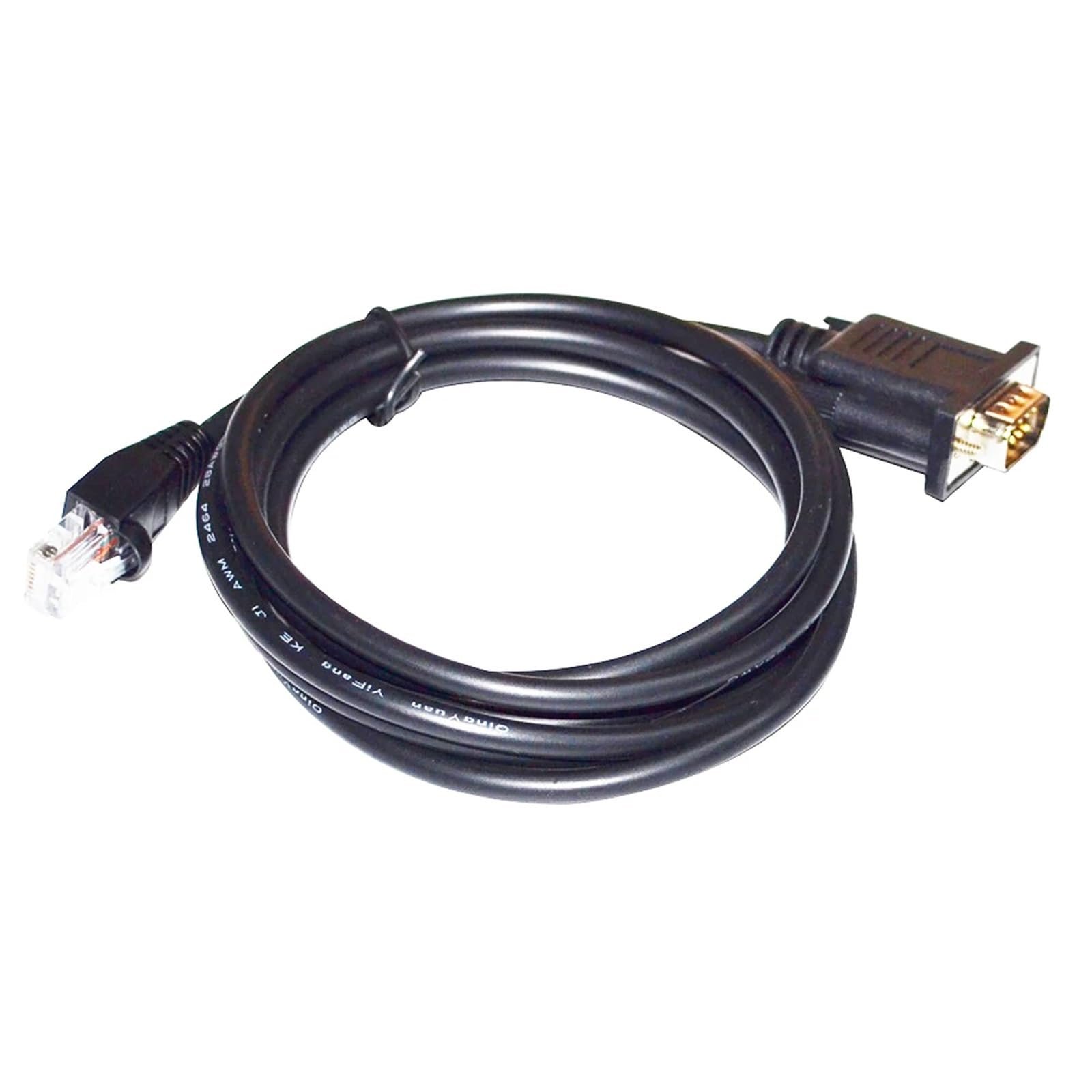 OCXUTSX Adaptador DB9 (D-SUB 9) macho a RJ45 1.8 m